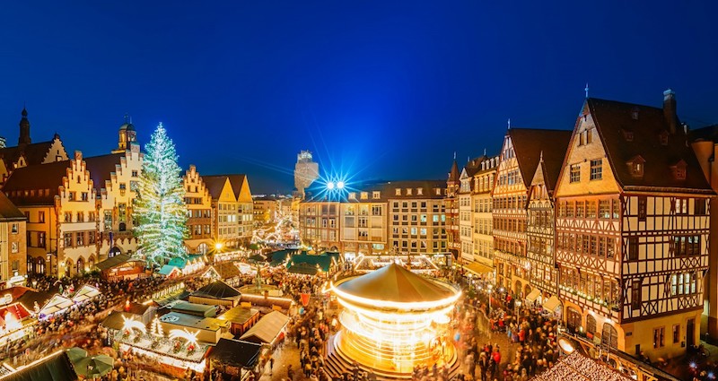 Christmas market in Alsace.