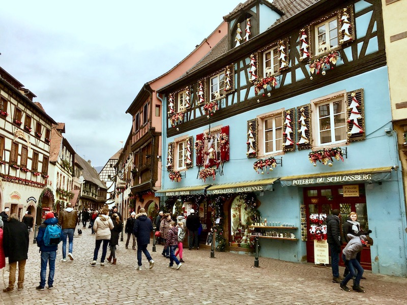 Decorated house in Kaysersberg.